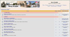 Desktop Screenshot of forum.novy-hradek.cz